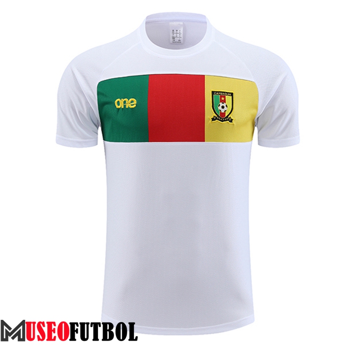 Camiseta Entrenamiento Camerún Blanco 2023/2024