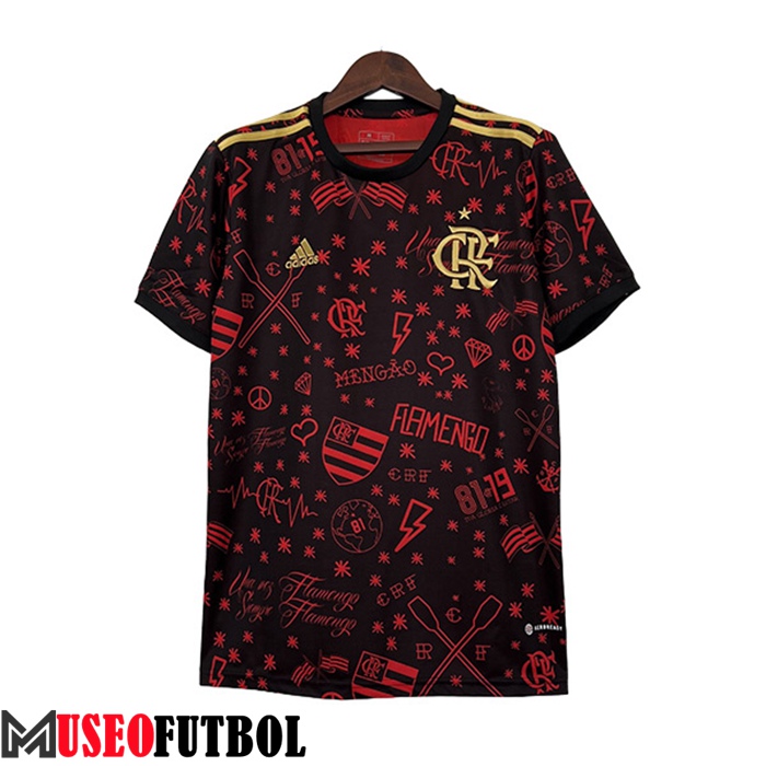 Camiseta Entrenamiento Flamengo Rojo 2023/2024