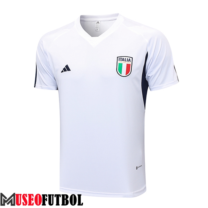 Camiseta Entrenamiento Italia Blanco 2023/2024