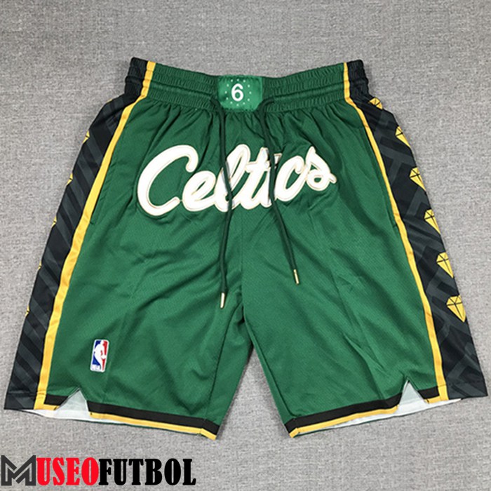 Cortos NBA Boston Celtics Verde