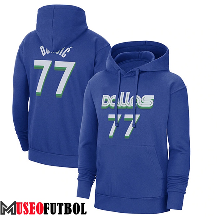 Sudadera De Entrenamiento Capucha Dallas Mavericks Azul marino 2023