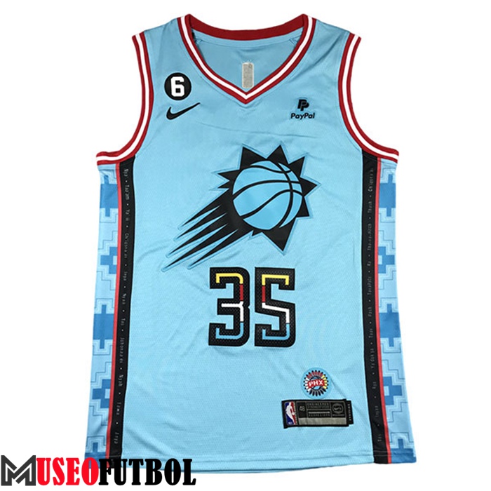 Camisetas Phoenix Suns (DURANT #35) 2022/23 Azul