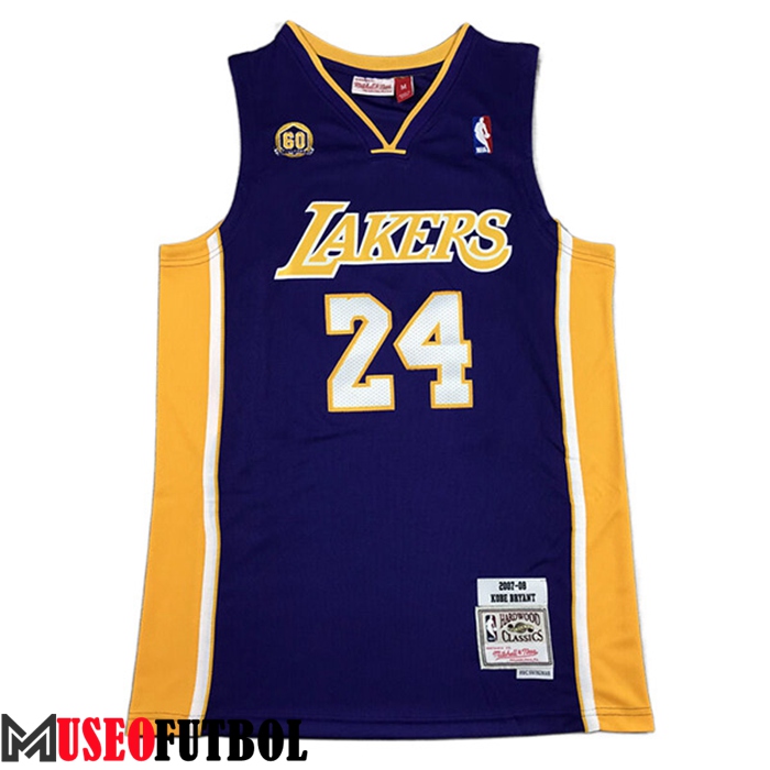 Camisetas Los Angeles Lakers (KOBE #24) 2022/23 Violeta