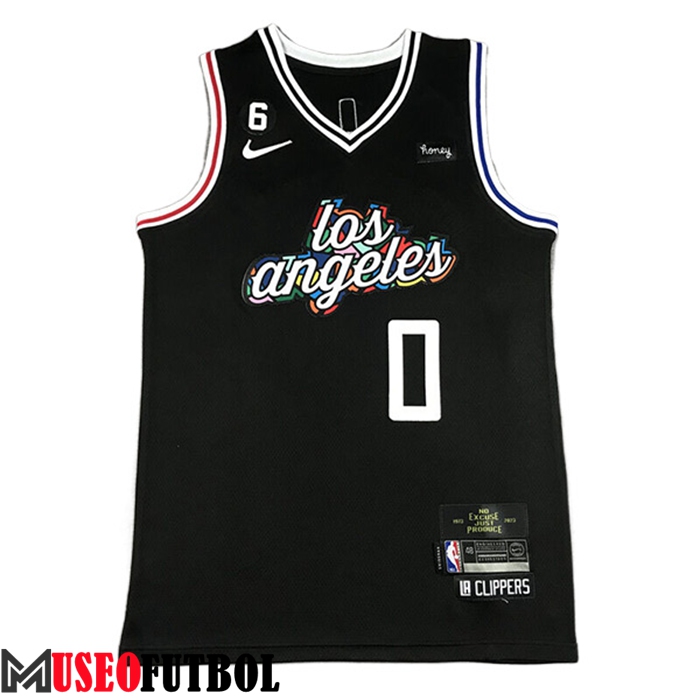 Camisetas Los Angeles Clippers (WESTBROOK #0) 2022/23 Negro