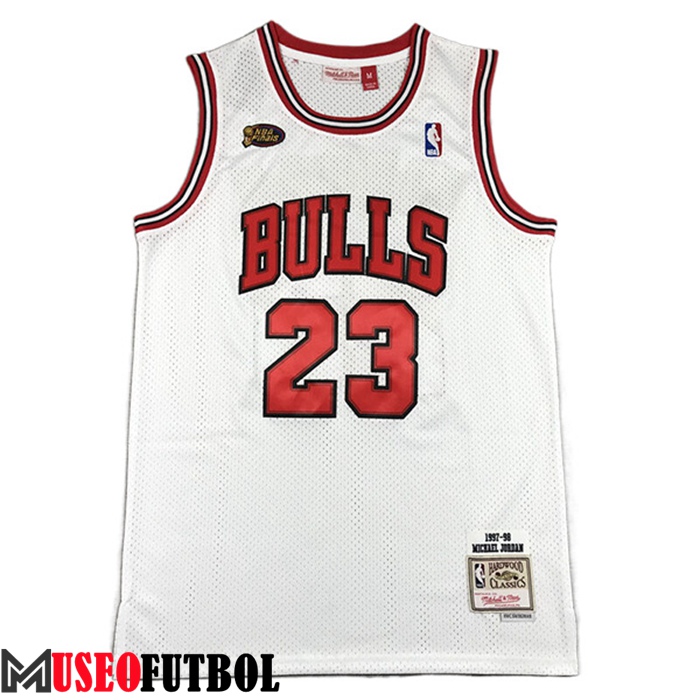 Camisetas Chicago Bulls (JORDAN #23) 2022/23 Blanco