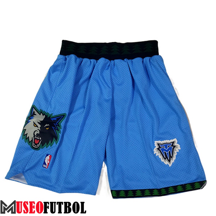 Cortos NBA Minnesota Timberwolves Azul