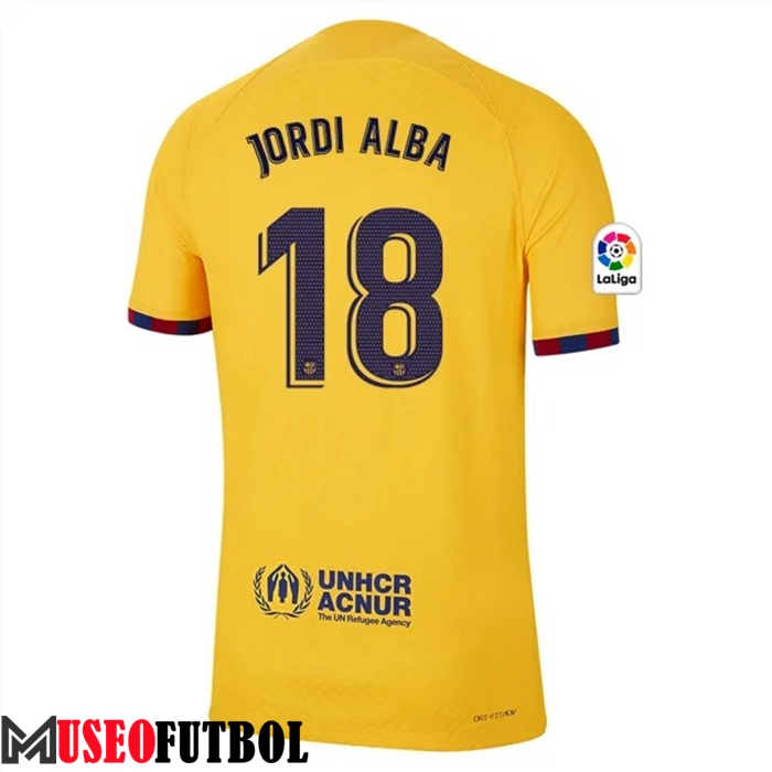 Camisetas De Futbol Barcelona (JORDI ALBA #18) 2023/2023 Fourth