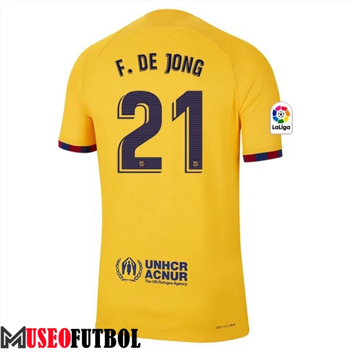 Camisetas De Futbol Barcelona (F.DE JONG #21) 2023/2023 Fourth