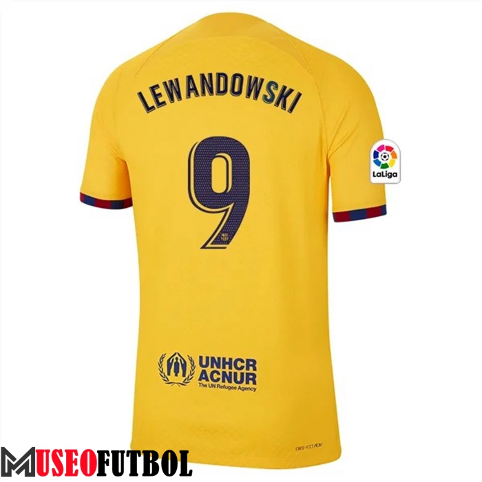 Camisetas De Futbol Barcelona (LEWANDOWSKI #9) 2023/2023 Fourth