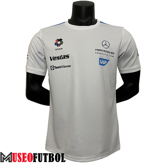 Camiseta de manga corta F1 Mercedes Benz Team Blanco 2023