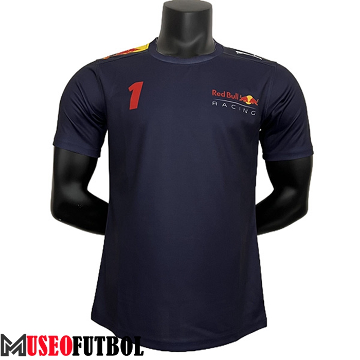 Camiseta de manga corta F1 RedBull Racing Team Negro 2023