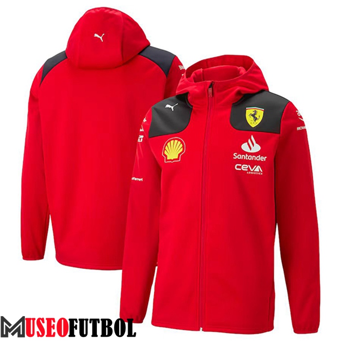 Chaquetas F1 Scuderia Ferrari Team Rojo 2023