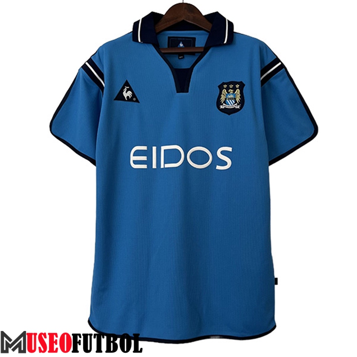 Camisetas De Futbol Manchester City Primera 2001/2002