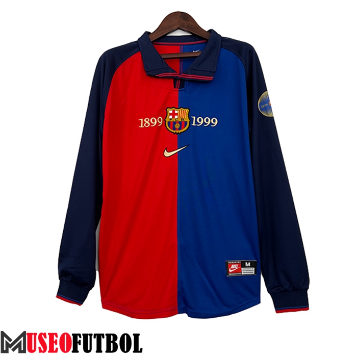 Camisetas De Futbol FC Barcelona Primera Manga Larga 100th Anniversary