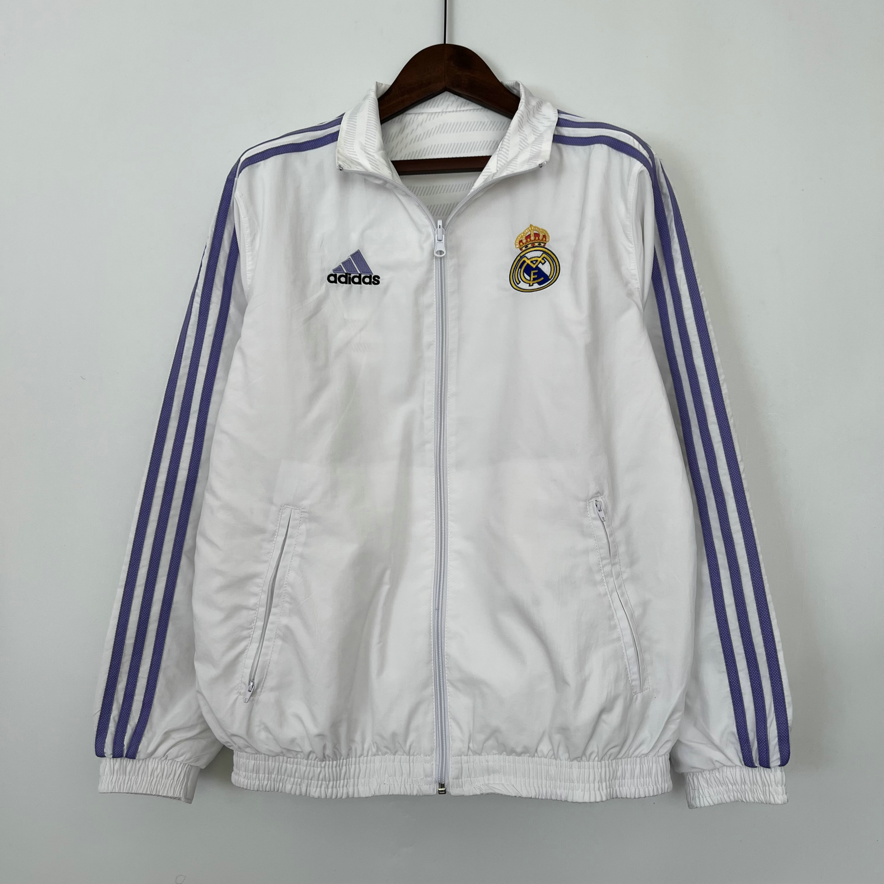 Rompevientos Real Madrid Blanco 2023/2024