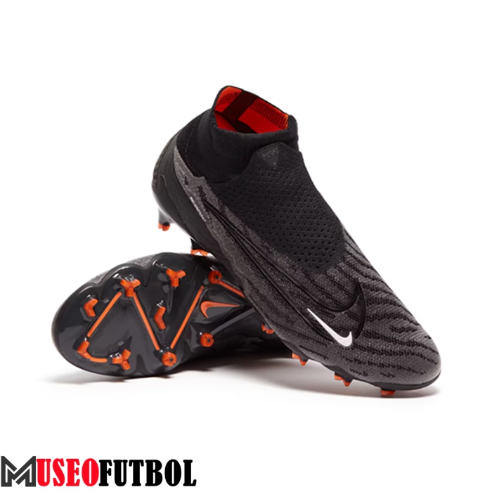 Nike Botas De Fútbol Phantom GX High Gang Elite DF Link FG Negro