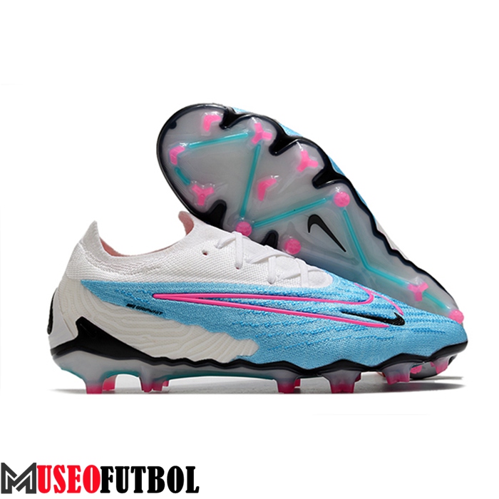 Nike Botas De Fútbol Phantom GX Low Gang Elite FG Azul/Blanco