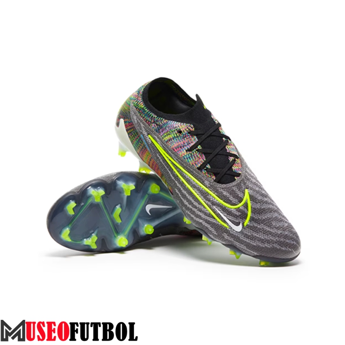 Nike Botas De Fútbol Phantom GX Low Gang Elite FG Negro/Verde