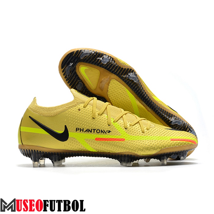 Nike Botas De Fútbol Phantom GT2 Low Gang Elite FG Amarillo