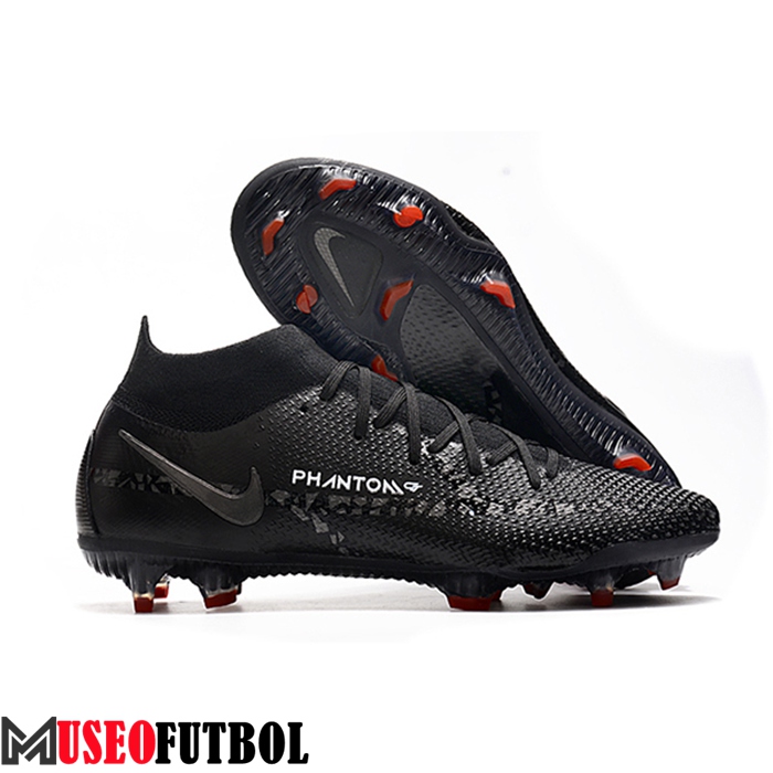 Nike Botas De Fútbol Phantom GT2 High Gang Dynamic Fit Elite FG Negro