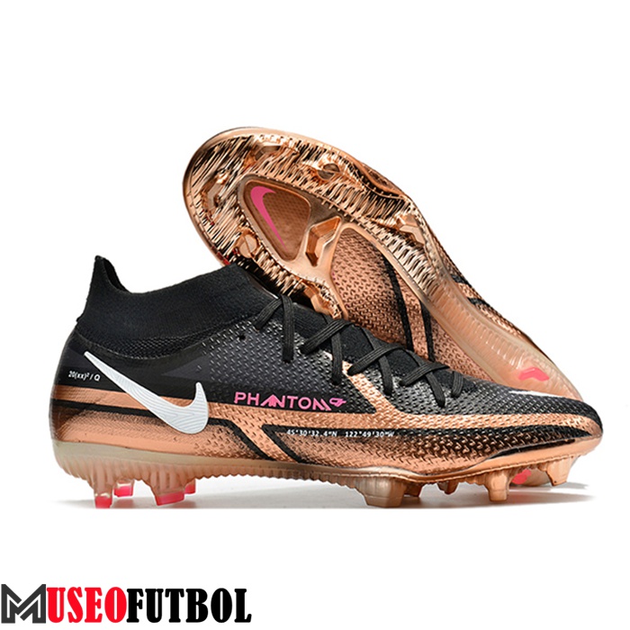 Nike Botas De Fútbol Phantom GT2 High Gang Elite FG Negro