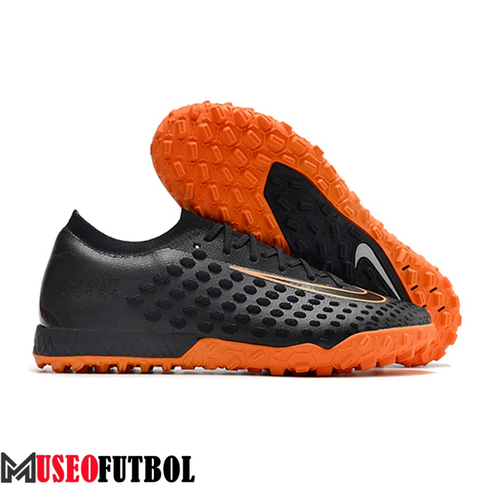 Nike Botas De Fútbol Phantom Ultra Venom TF Negro/Naranja