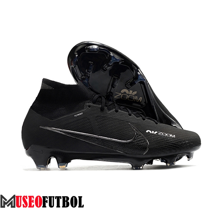 Nike Botas De Fútbol Air Zoom Mercurial Superfly IX Elite FG Negro