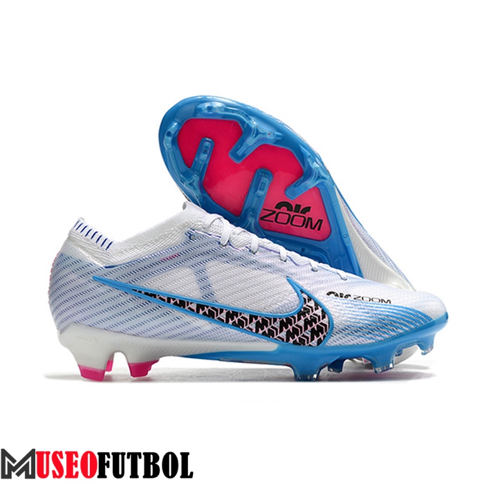 Nike Botas De Fútbol Air Zoom Mercurial Vapor XV Elite FG Blanco/Azul