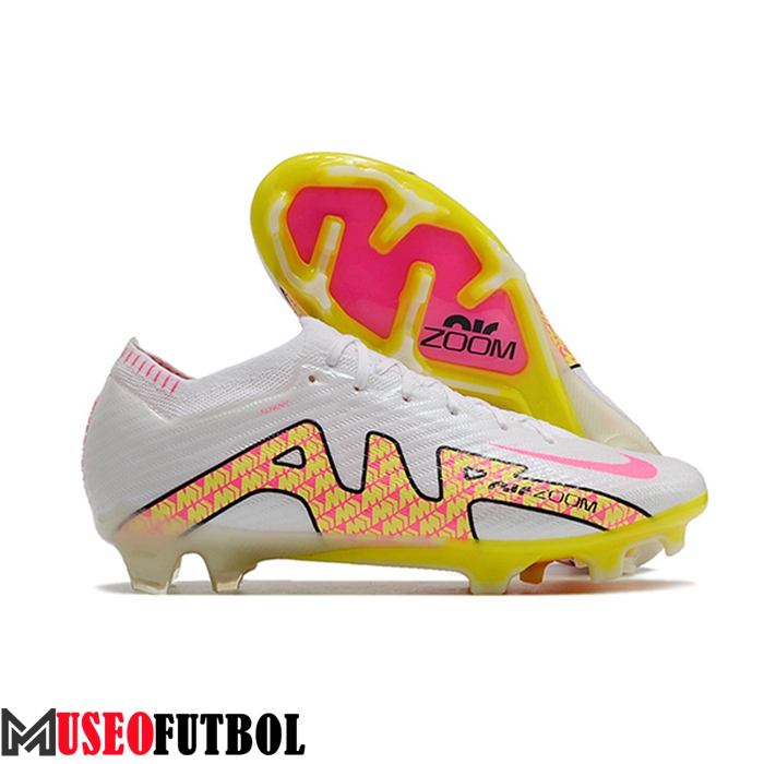 Nike Botas De Fútbol Air Zoom Mercurial Vapor XV Elite FG Blanco