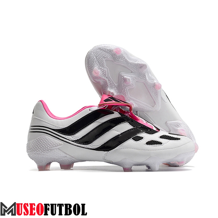 Adidas Botas De Fútbol Predator Precision FG Blanco/Negro/Rosa