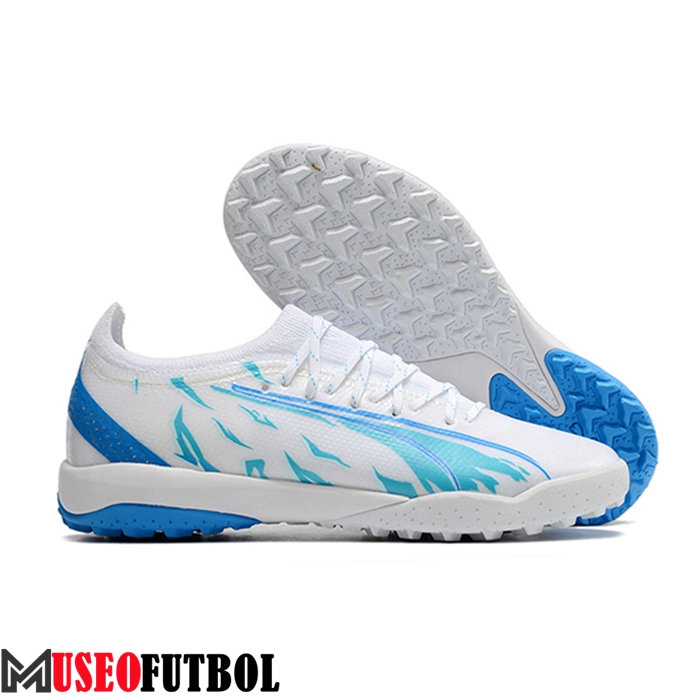 Puma Botas De Fútbol Ultra Ultimate TF Blanco/Azul