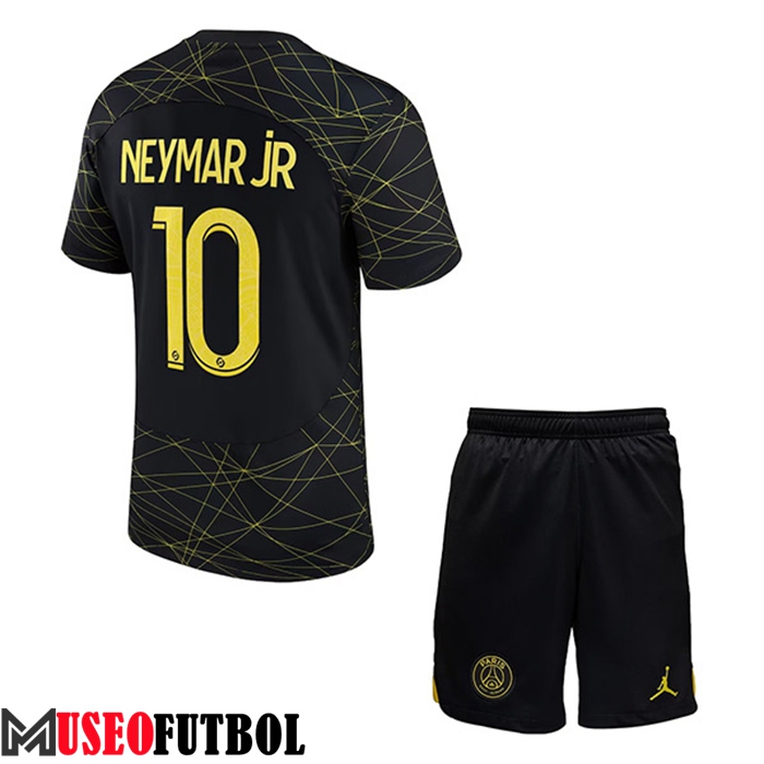 Camisetas De Futbol PSG (NEYMAR JR #10) Ninos Fourth 2023/2023