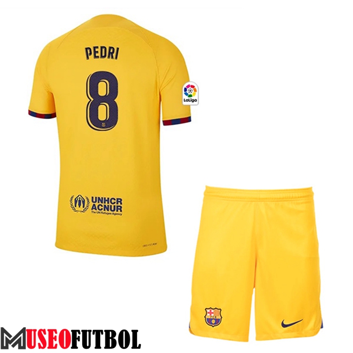 Camisetas De Futbol Barcelona (PEDRI #8) Ninos Fourth 2023/2023