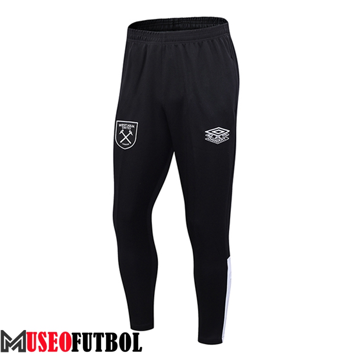 Pantalon Entrenamiento West Ham Negro 2022/2023