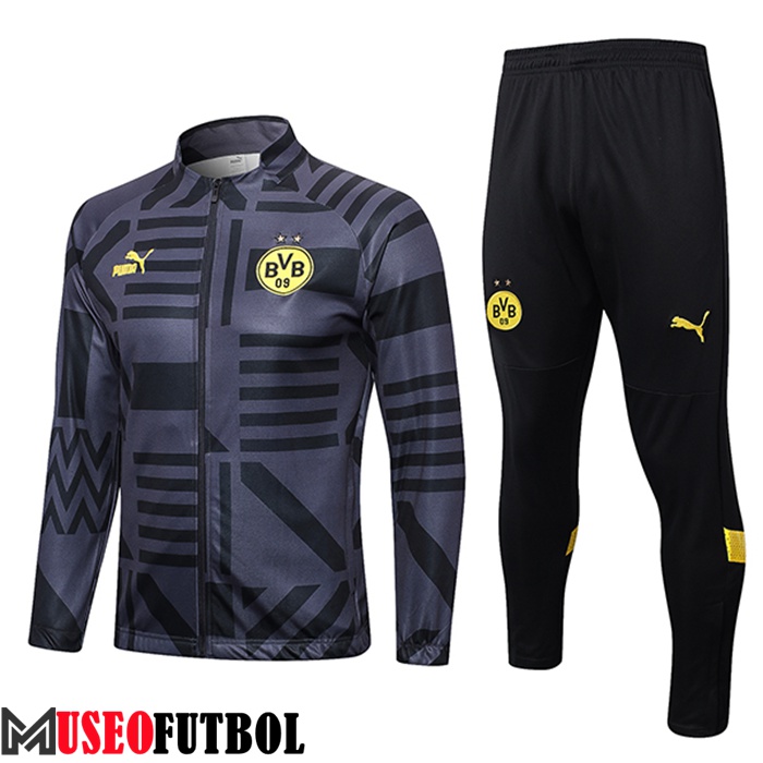 Chandal Equipos De Futbol - Chaqueta Dortmund Gris 2023/2023