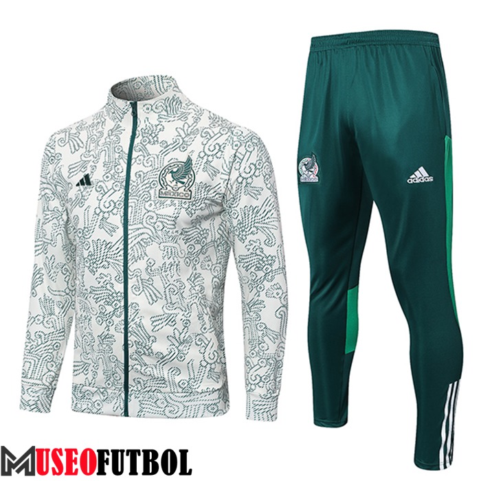 Chandal Equipos De Futbol - Chaqueta México Blanco 2023/2023