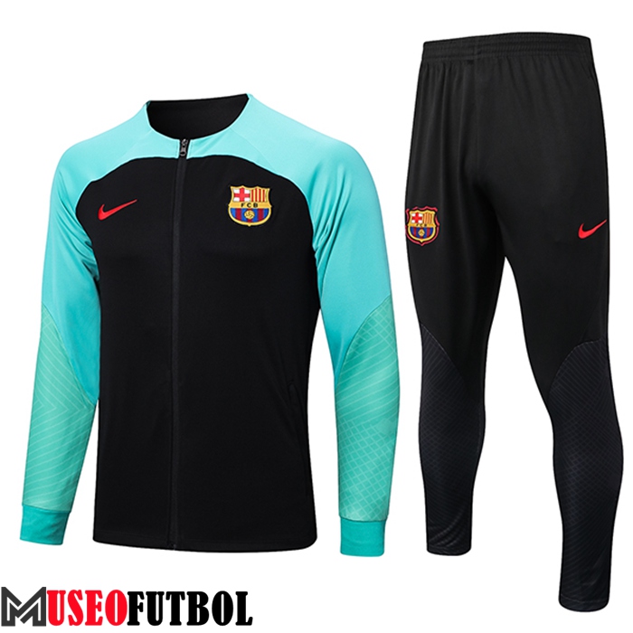 Chandal Equipos De Futbol - Chaqueta FC Barcelona Negro 2023/2023