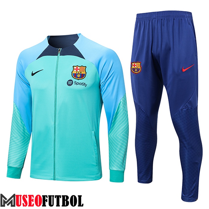 Chandal Equipos De Futbol - Chaqueta FC Barcelona Verde 2023/2023