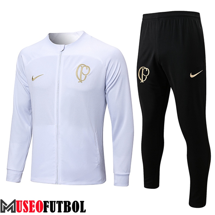 Chandal Equipos De Futbol - Chaqueta Corinthians Blanco 2023/2024