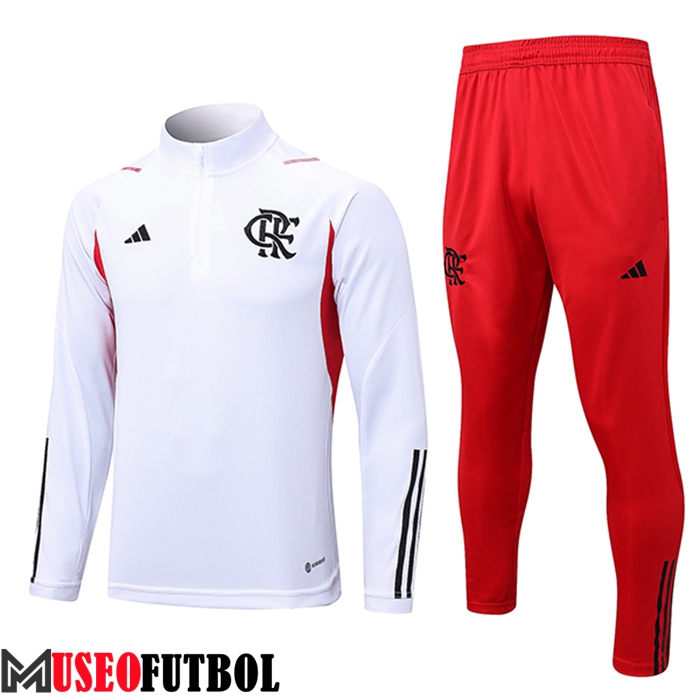 Chandal Equipos De Futbol Flamenco Blanco 2023/2024