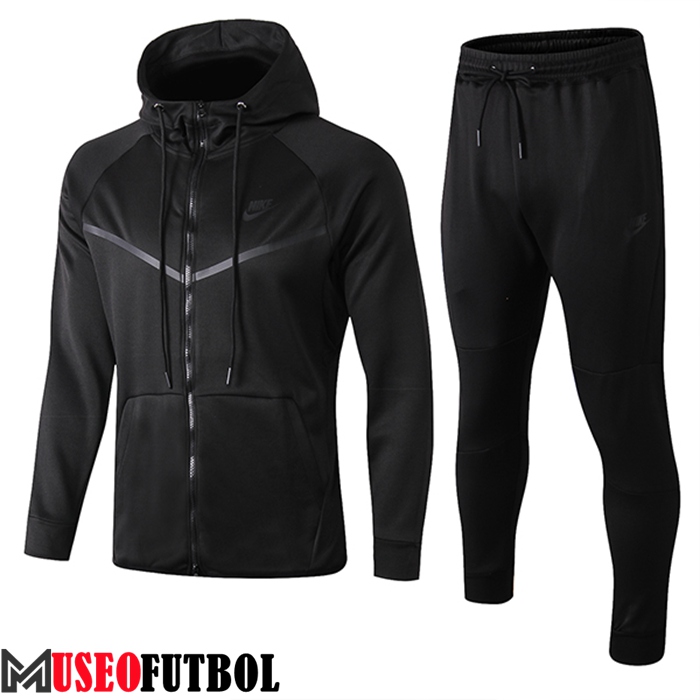 Chaqueta Con Capucha Chandal Rompevientos Chaqueta Nike Negro 2022/2023