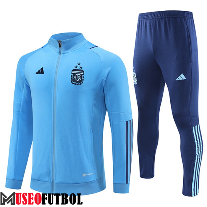 Chandal Equipos De Futbol - Chaqueta Argentin Azul Claro 2022/2023