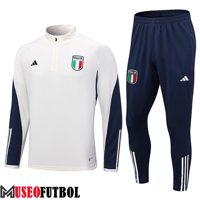 Chandal Equipos De Futbol Italia Blanco 2023/2024