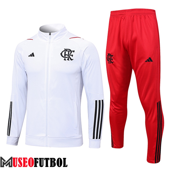 Chandal Equipos De Futbol - Chaqueta Flamenco Blanco 2023/2024