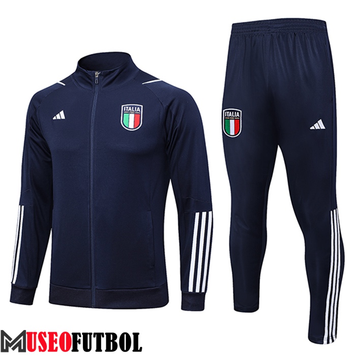 Chandal Equipos De Futbol - Chaqueta Italia Azul marino 2023/2024