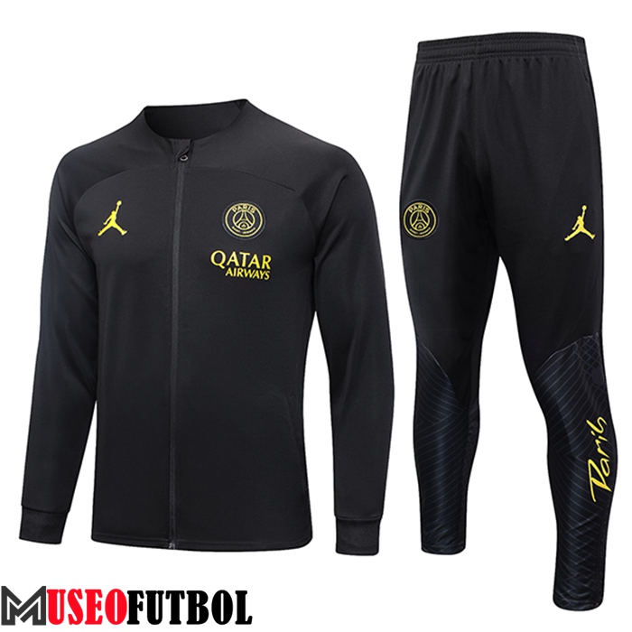 Chandal Equipos De Futbol - Chaqueta PSG Negro 2023/2024