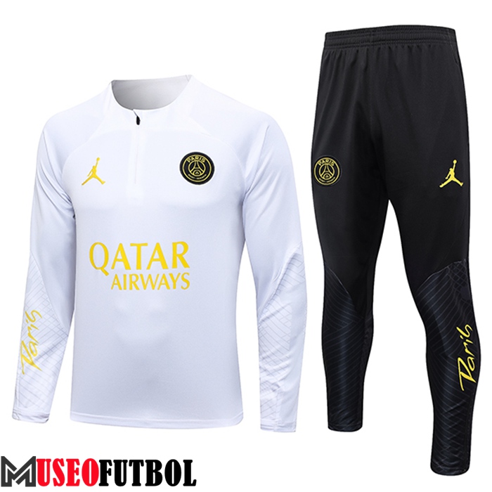 Chandal Equipos De Futbol PSG Jordan Blanco 2023/2024