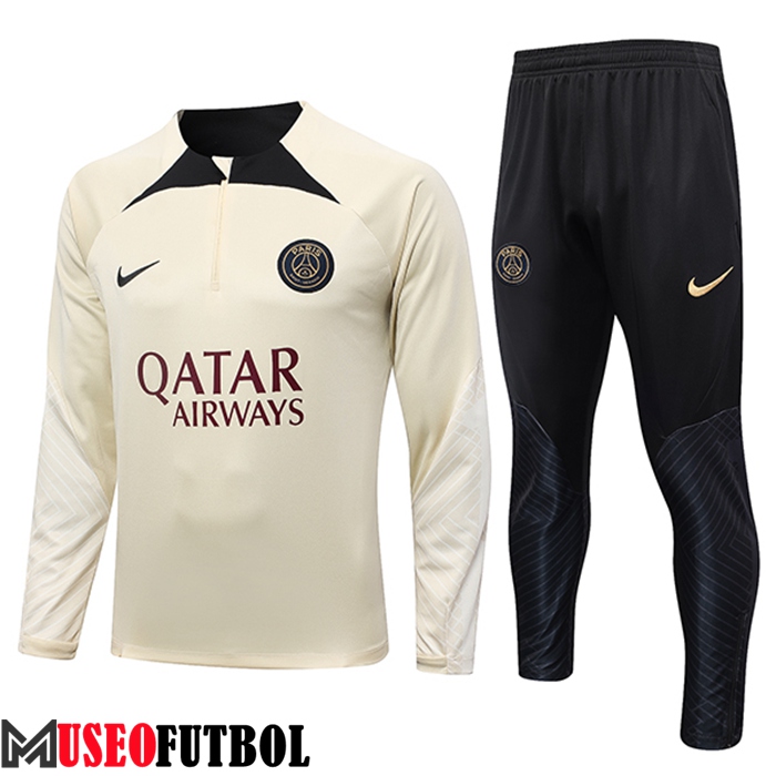 Chandal Equipos De Futbol PSG Jordan Amarillo 2023/2024