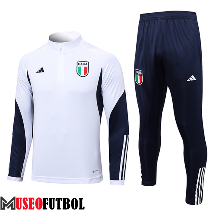 Chandal Equipos De Futbol Italia Blanco 2023/2024