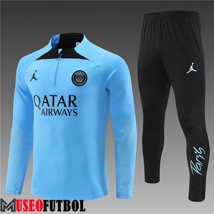 Chandal Equipos De Futbol PSG Jordan Ninos Azul Oscuro 2023/2023